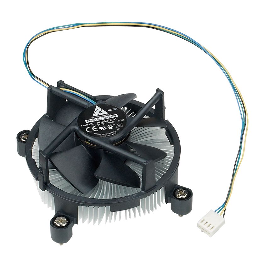 1.5U LGA1151/1200 Aluminum Copper CPU Air Cooler